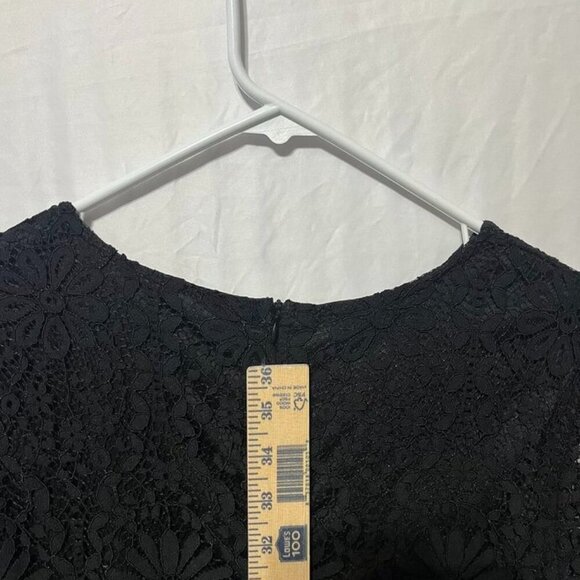 Dress.com Sparkly Long-Sleeve Shift Dress – Size Large - Picture 2 of 10